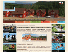 Tablet Screenshot of apartmany-avalanche.cz